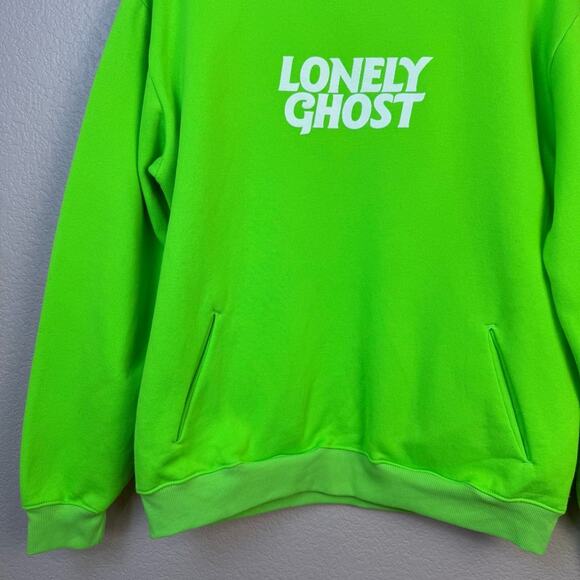 Lonely Ghost • Neon Green Sweater - Picture 4 of 13